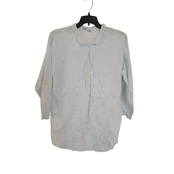 Antique Night Gown Cotton Nightwear Woman's  Large Textile - Picture 5 of 5